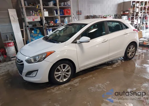 2013 Hyundai Elantra Gt z USA, uszkodzony, nr VIN KMHD35LEXDU050881
